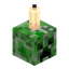 Creeper Skull Candle