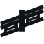 Ebony Fence Oblique