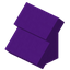 Purple Concrete Steep Top Roof