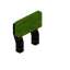 Lime Blackwood Raised Seat Back