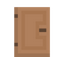 Pressed Jungle Door