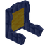 Yellow Blue Enchanted Fancy Seat Back