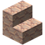 White Terracotta Shingle Stairs