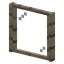 Fir Planks Pane Window