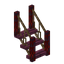 Rope Crimson Bridge Stair