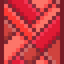 Red Mosaic Glass Pane