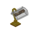 White Fancy Gold Lamp