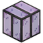 Vertical Stiped Purple Stained Glass