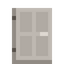 Dead Four Panel Door