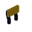 Yellow Cobalt Raised Seat Back