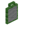 White Green Bioshroom Tall Seat Back