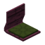 Green Floor Chair (Crimson)