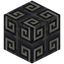 Gilded Basalt Bone Block