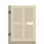 Fir Four Panel Door