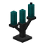 Cyan Candelabra