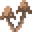 Double Brown Mushroom