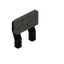Light Gray Ebony Raised Seat Back