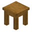Stripped Palm Table