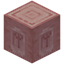 M Sign Stripped Cherry Log