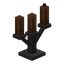 Brown Candelabra