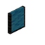 Light Blue Blackwood Flat Seat Back