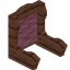 Pink Eucalyptus Fancy Seat Back