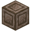 Thick Inlayed Raw Iron Block
