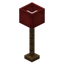Tall Red Lamp