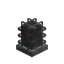 Inverted Black Laser Lamp