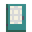 Warped Paper Door