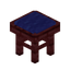 Blue Netherwood Seat