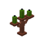 Waxed Lime Copper Candelabra