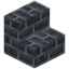 Cracked Blue Brick Stairs