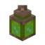 Lime Exposed Copper Lantern