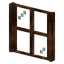 Redwood Four Pane Window