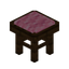 Pink Dark Oak Seat