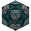 Starry Cyan Glazed Terracotta