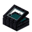 Cyan Lunar Display Case