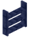 Blue Enchanted Potion Shelf