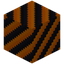 Striped Orange Concrete