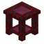 Crimson End Table