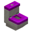 Magenta Toilet