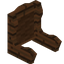 Brown Dark Fancy Seat Back