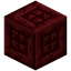 Tiled Red Nether Bricks Column