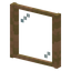 Stripped Jungle Pane Window