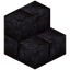 Polished Blackstone Brick Stairs