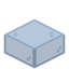 Light Blue Glass Slab