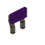 Purple Willow Raised Seat Back