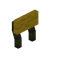 Yellow Grongle Raised Seat Back
