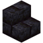 Polished Blackstone Brick Stairs